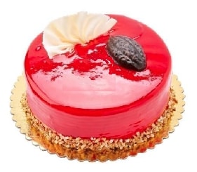 Tam Kıvamında Frambuazlı Yaş Pasta 2-3 Kişilik